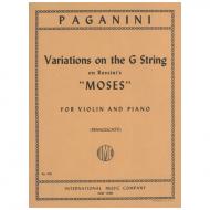 Paganini, N.: Moses-Fantasie 