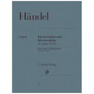 Händel, G. F.: Klaviersuiten und Klavierstücke (London 1733) 
