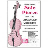 Duncan, C.: Solo Pieces for Advanced Violinists (+Online PDF) 