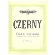 Czerny, C.: Kunst der Fingerfertigkeit Band I 
