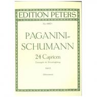 Paganini, N.: 24 Capricen Op. 1 Band 2 (Nr. 13-24) – Klavierbegleitung 