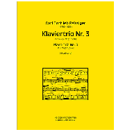 Reissiger, C. G.: Klaviertrio Nr. 3 Op. 40 C-Dur 