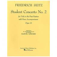 Seitz, F.: Schülerkonzert Nr.2 Op.13 