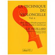 Feuillard, L.R.: La technique du violoncelliste Band 6 