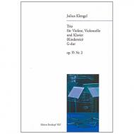 Klengel, J.: Klaviertrio Op. 35/2 G-Dur »Kindertrio« 
