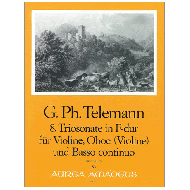 Telemann, G.Ph.: 8. Triosonate in F-dur TWV 42:F12 