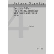 Stamitz, J.: Violinkonzert Nr. 4 F-Dur 
