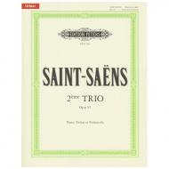 Saint-Saëns, C.: Klaviertrio Nr. 2 Op. 92 e-Moll (1892) 