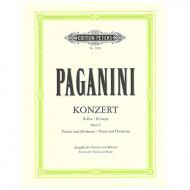 Paganini, N.: Violinkonzert Nr. 1 Op. 6 D-Dur 