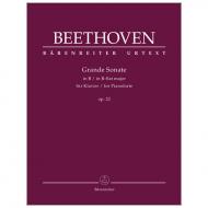 Beethoven, L. v.: Grande Sonate B-Dur Op. 22 