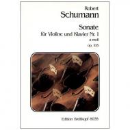 Schumann, R.: Violinsonate Op. 105 a-Moll 