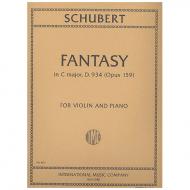 Schubert, F.: Fantasie Op. 159 C-Dur 