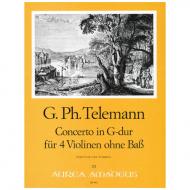 Telemann, G. Ph.: Konzert G-Dur 