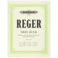 Reger, M.: 3 Duo Op. 131b Nr. 1 e-Moll 