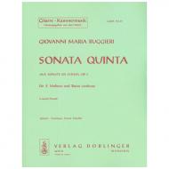 Ruggieri, G. M.: Sonata quinta g-Moll Op. 3 
