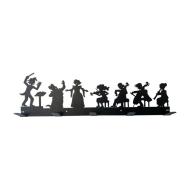 Garderobenhaken Musical Silhouette 