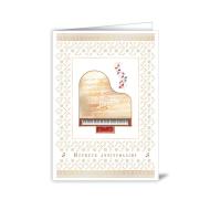 Doppelkarte »Heureux anniversaire« 