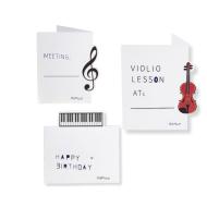 Stand Memo Pad Music 