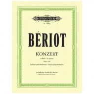 Bériot, Ch. d.: Violinkonzert Nr. 9 Op. 104 a-Moll 