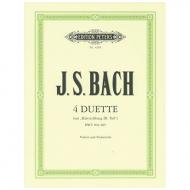 Bach, J. S.: 4 Duette BWV 802-805 