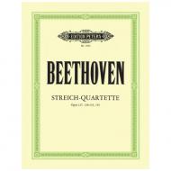 Beethoven, L.v.: Streichquartette Band 3, op. 127, 130, 131, 132, 133, 135 