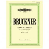 Bruckner, A.: Streichquintett F-Dur 