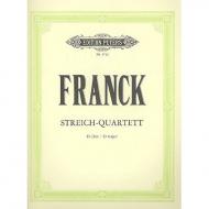 Franck, C.: Streichquartett D-Dur 