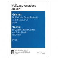 Mozart, W. A.: Klarinettenquintett KV 581 A-Dur 
