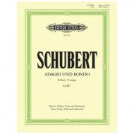 Schubert, F.: Adagio und Rondo für Klavierquartett D487 F-Dur 