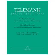 Telemann, G. Ph.: Methodische Sonaten – Band 3 