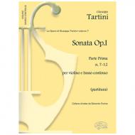 Tartini, G.: Violinsonaten Op. 1 Band 2 