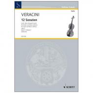 Veracini, F. M.: 12 Violinsonaten nach Corellis Op. 5 Band 2 