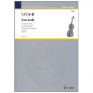 Spohr, L.: Barcarole Op. 135/1 G-Dur aus 6 Salonstücke 
