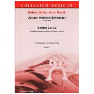 Schmelzer, J. H.: Violinsonate Cu Cu 