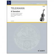 Telemann, G. Ph.: 6 Sonaten – Band 1 