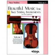 Applebaum, S.: Beautiful Music for two String Instruments Vol. 1 – Violine 