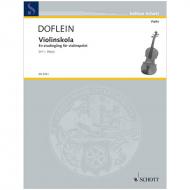 Dofleins Violinskola: En studiegang för violinspelet Vol. 1 