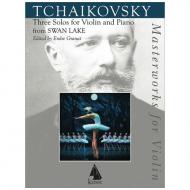 Tchaikovsky, P. I.: Three Solos for Violin and Piano from Swan Lake 