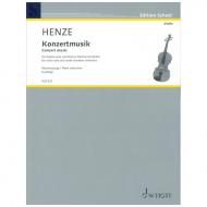 Henze, H. W.: Konzertmusik 