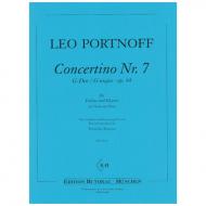 Portnoff, L.: Concertino Nr. 7 G-Dur op. 44 