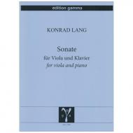 Lang, K.: Sonate 