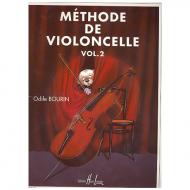 Bourin, O.: Méthode de violoncelle Vol. 2 