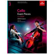 ABRSM: Cello Exam Pieces Grade 3 (2024) 