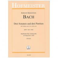 Bach, J.S.: Drei Sonaten und drei Partiten (BWV 1001 – 1006) 