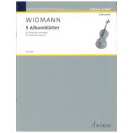Widmann, J.: 5 Albumblätter 