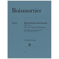 Boismortier, J.: Kleine Sonaten und Chaconne op. 66 für zwei Violoncelli (Fagotte) 
