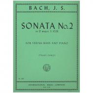 Bach, J. S.: Kontrabasssonate nach BWV 1028 