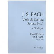 Bach, J. S.: Sonata in G Major no.1  for Viola da Gamba 