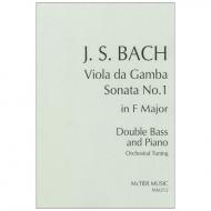 Bach, J. S.: Sonata in F Major no.1 for Viola da Gamba 