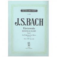 Bach, J. S.: Das Wohltemperierte Klavier 1. Teil Heft III BWV 862-869 